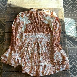 Free People Mock neck shirt
